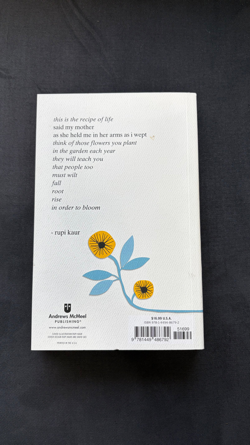 The Sun and Her Flowers - Rupi Kaur