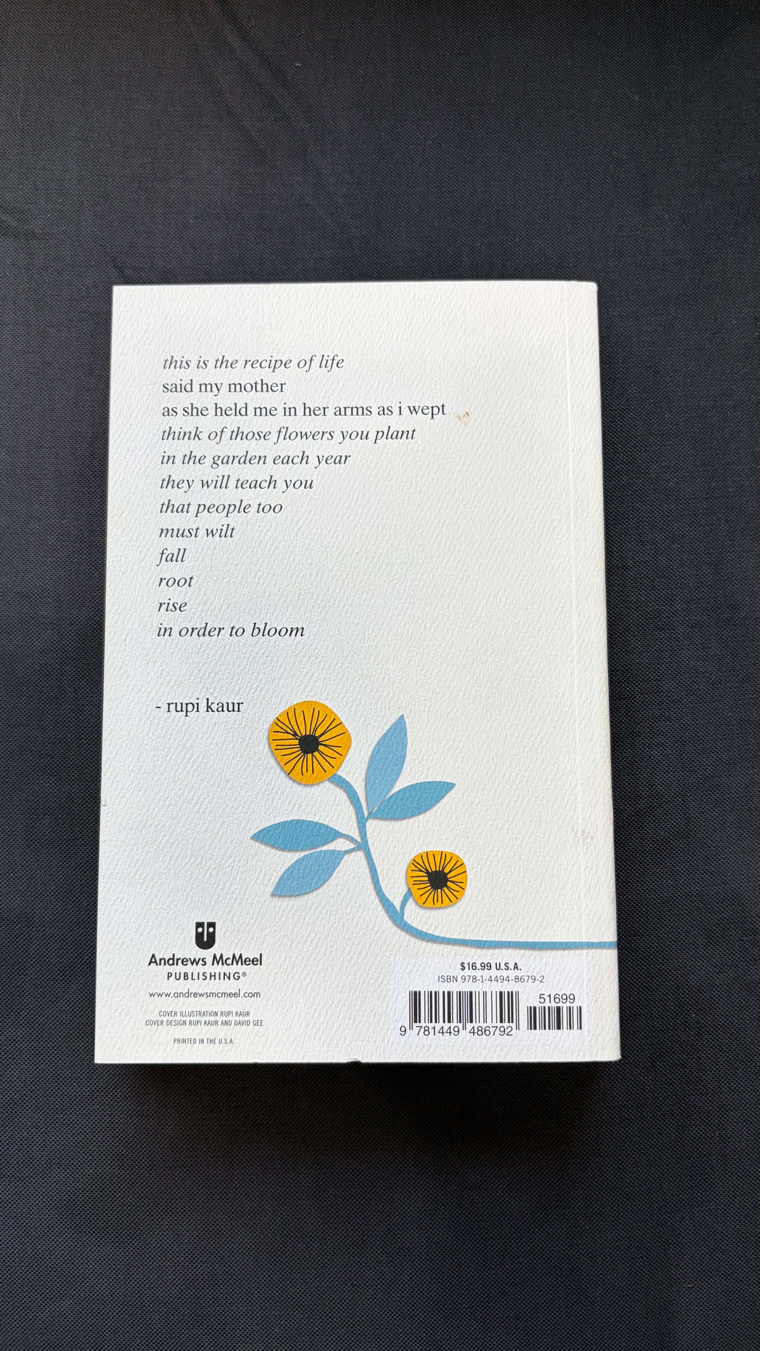 The Sun and Her Flowers - Rupi Kaur